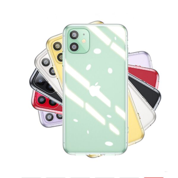 Ultra Thin Transparent Phone Case For iPhone 12 Case Silicon