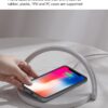 Wireless Charger 10W Table Lamp Phone Qi Charging For iphone 11