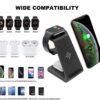 Wireless Charger 3 In 1 Fast Charge For Iphone SE/11/XR/8Plus