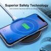 Wireless Charger Receiver for Xiaomi Redmi Note 7 – 10W Fast Charging with Safety Features 🚀⚡