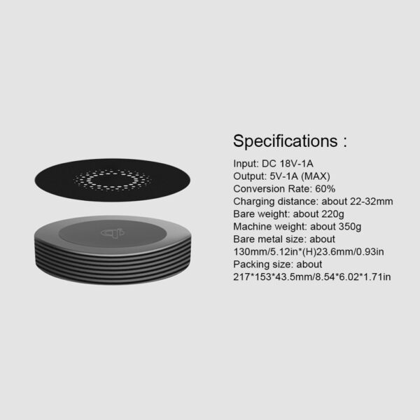 Wireless Charging Airspace Hidden For Samsung Galaxy S10 S9