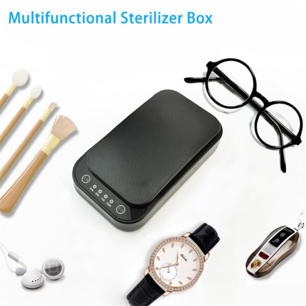 Wireless Charging UV Disinfection Box Sanitizer For iPhone/Samsung