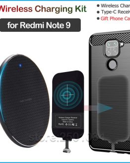Wireless Charging for Xiaomi Redmi Note 9 Qi Wireless Charger+