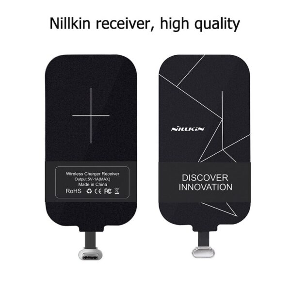 Xiaomi Pocophone F1 X2 Poco X2 Wireless Charger+ Qi Wireless Charger with Type C Adapter for Xiaomi Poco F1, X2 & Poco X2 - Fast Charging & Convenient Phone Case Gift
