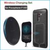 Qi Wireless Charging Pad with Type C Adapter and Phone Case for Xiaomi Poco F1 & X2 - Fast Charging Solution