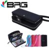 iPhone 11 pro max Luxury Zipper Wallet Leather Case For iPhone 12