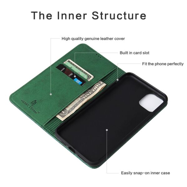 iPhone 12 11 Pro Max Xs Max XR X 8 7 6s Plus SE Leather Top Quality Crocodile Flip