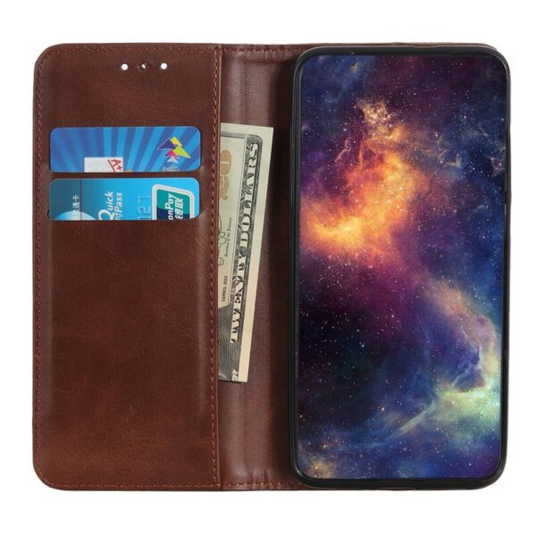 iPhone 12 Case Cover Luxury Card Slot Cowhide Leather