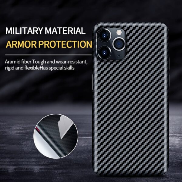 iphone 12 Carbon Fiber Case Ultrathin Anti-fall Protective Cover Case