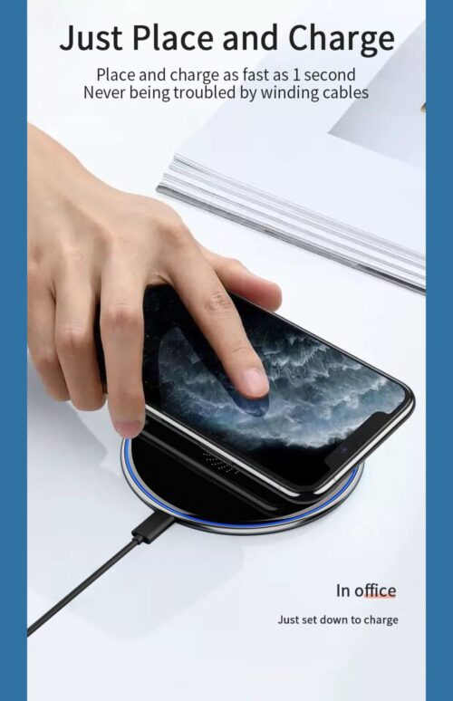 iPhone 12 11 Pro Xs Max Qi Magnetic Wireless Charger