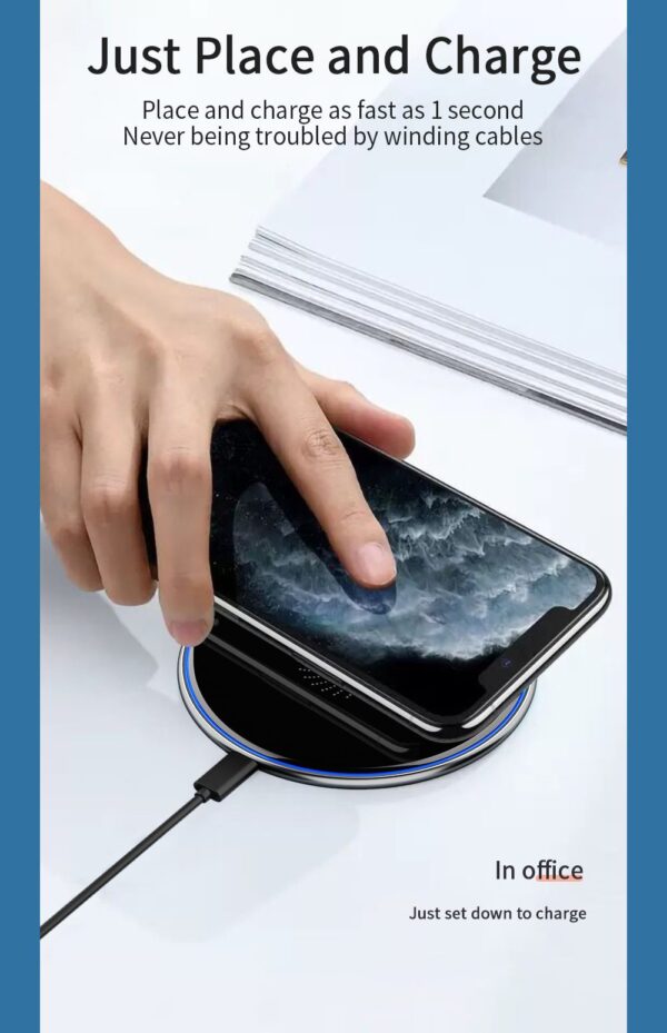 iPhone 12 11 Pro Xs Max Qi Magnetic Wireless Charger