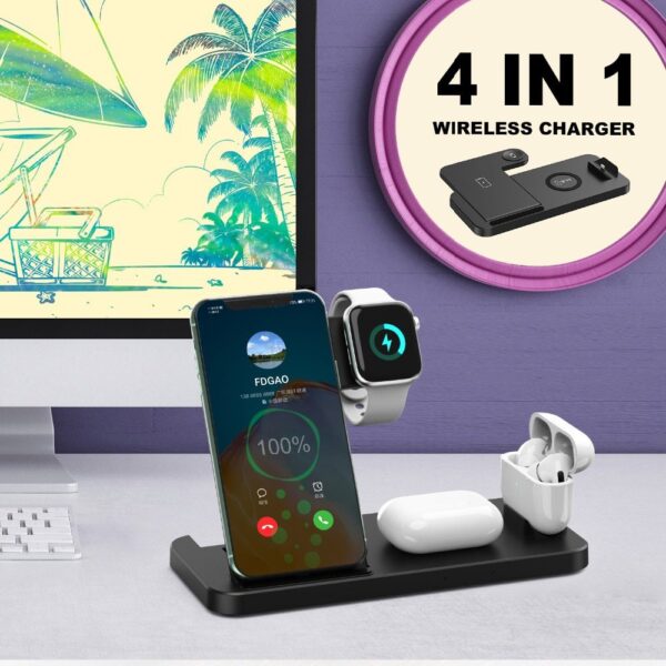 H3a6bdd58734c4b1ebcab4cb63c636413y.jpg Power Hub Pro: 15W 4-in-1 Fast Wireless Charging Dock for Apple Devices
