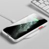 Clear and Shockproof Soft TPU Silicone Matte Bumper Case for iPhone 11 Pro XR X XS Max 12