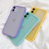 Clear and Shockproof Soft TPU Silicone Matte Bumper Case for iPhone 11 Pro XR X XS Max 12