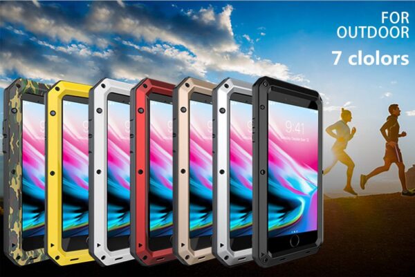 HTB1P449eMmTBuNjy1Xbq6yMrVXa0.jpg Full Metal Aluminum 360 Protection for iPhone 11 XS MAX and XR