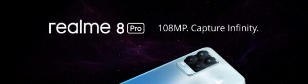 Realme 8 Pro Global Version: 108MP Camera, 8GB RAM, 128GB Storage