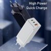 Baseus GaN 65W USB-C Quick Charge 4.0 Charger for iPhone 12 Pro Max and MacBook