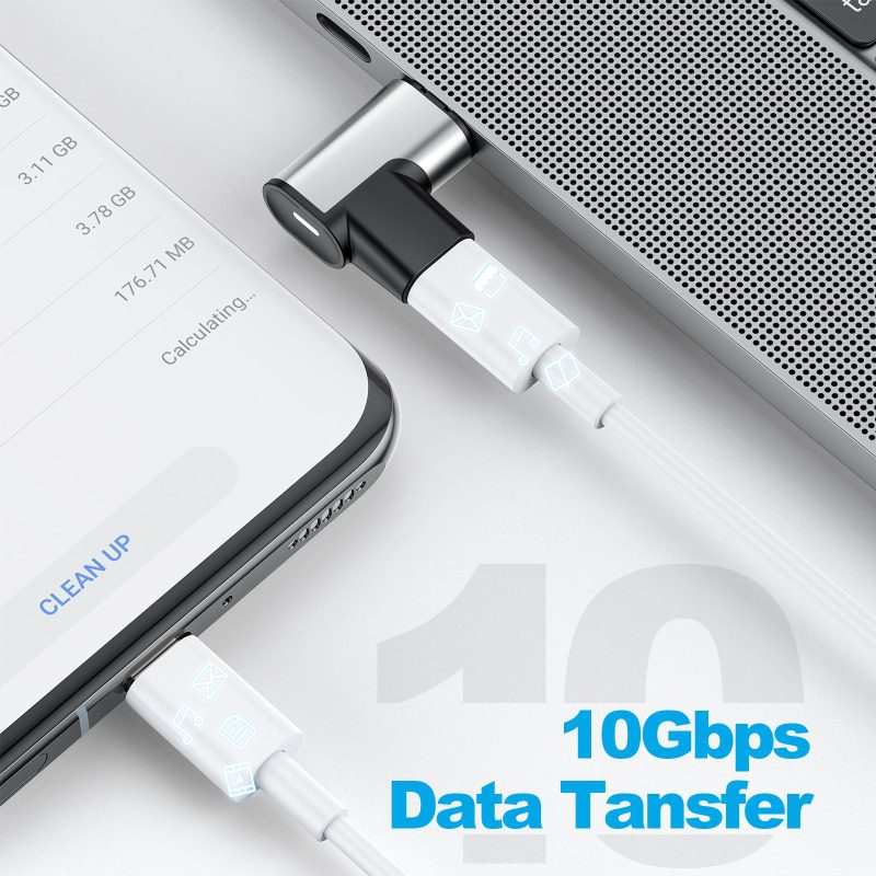 Macbook/Phone Magnetic USB-C Fast Charging Adapter 4K 10gbs