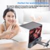 12-inch phone display amplifier with anti-blue light HD lens and built-in Bluetooth speaker for immersive visuals and audio