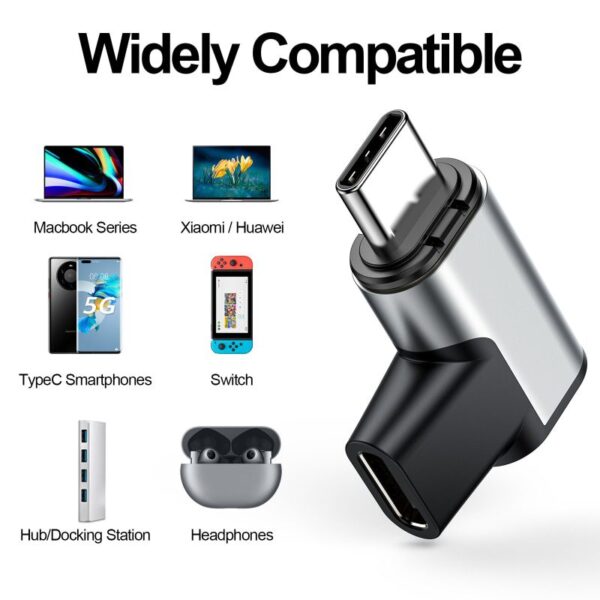 Magnetic USB-C Fast Charging Adapter for Macbook and Phone: 4K and 10gbs Data Transfer Magnetic USB-C Fast Charging Adapter for Macbook and Phone: 4K and 10gbs Data Transfer