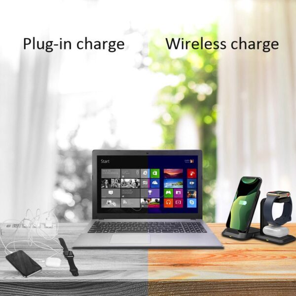 Wireless Chargers Dock Station For Samsung Note 20 10 9 8 S1