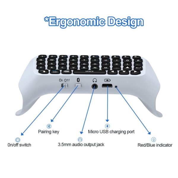 Keyboard Handle Wireless Bluetooth 3.0 Keyboard Set