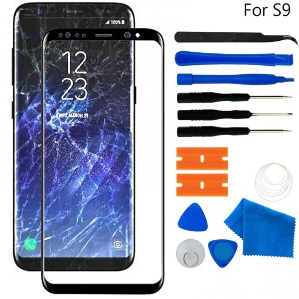 Pro Glass Screen Replacement Repair Kit for Samsung Galaxy S8, S8+, S9, S9+ Pro Glass Screen Replacement Repair Kit for Samsung Galaxy S8, S8+, S9, S9+