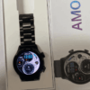 Red Always On Display Bluetooth call Smartwatch