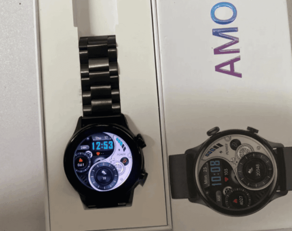 Red Always On Display Bluetooth call Smartwatch
