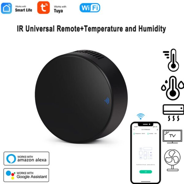 Alexa, Google Home Universal Remote Controller Temperature Universal Temperature Control: Compatible with Alexa and Google Home