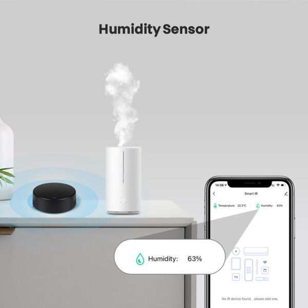 Alexa, Google Home Universal Remote Controller Temperature2 Universal Temperature Control: Compatible with Alexa and Google Home