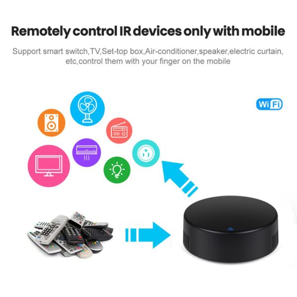 Alexa, Google Home Universal Remote Controller Temperature3 Universal Temperature Control: Compatible with Alexa and Google Home