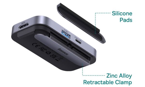 iPad Xiaomi HUB Docking Station4 Ultimate Connectivity USB-C Hub for iPad Pro & Xiaomi Tablet – Boost Your Workflow Anywhere