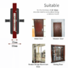 Keyless Biometric Fingerprint Door Lock - Open Smart any Door - No Touch