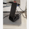 8-in-1 USB-C Hub Docking Station with HDMI, Power Charging, and Phone Stand for Samsung
