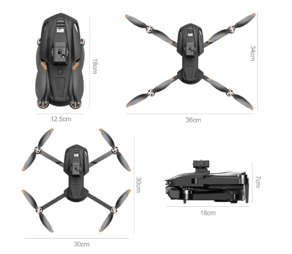 Professional 8K Dual-Camera Xiaomi V168 Drone with 5G GPS – 3KM Range & Foldable Design Professional 8K Dual-Camera Xiaomi V168 Drone with 5G GPS – 3KM Range & Foldable Design