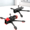 5-Inch Carbon Fiber Frame with 45A ESC & F4 V3S Flight Control – Perfect for FPV Racing Drones