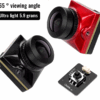 Compact and durable Caddx Ratel 2 FPV Camera with 1200TVL resolution, 165° FOV, and Super WDR, perfect for FPV drone racing and low-light performance