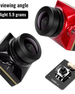 Compact and durable Caddx Ratel 2 FPV Camera with 1200TVL resolution, 165° FOV, and Super WDR, perfect for FPV drone racing and low-light performance