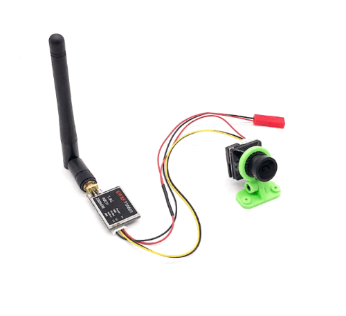Mini B19 FPV Camera with 1500TVL resolution and wide 130-degree field of view, ideal for RC racing drones and cars. 